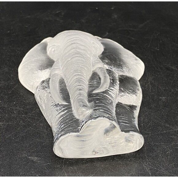Mats Jonasson Elephant 6” Glass Figure - Picture 6 of 7